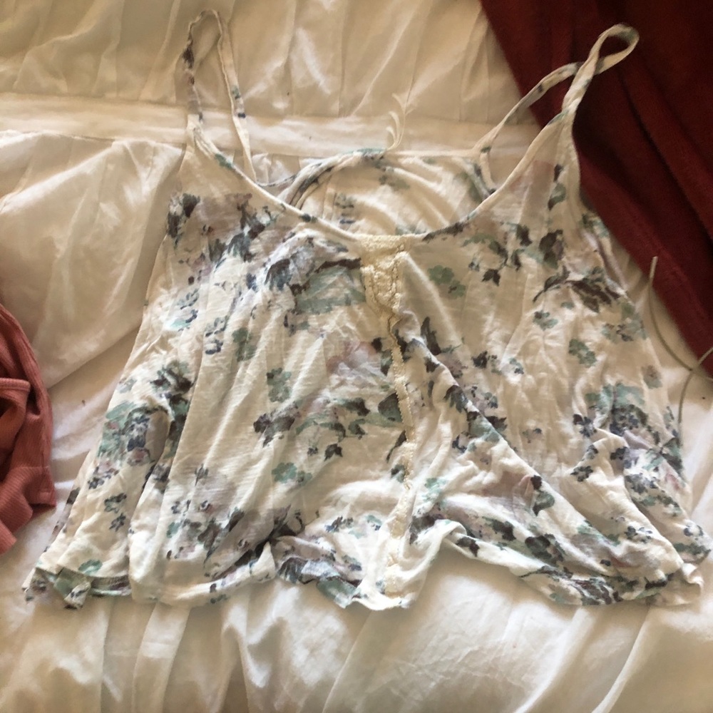 Floral tank top